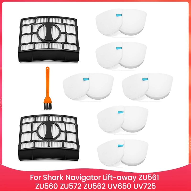 

Filter Replacement For Shark Navigator Lift-Away ZU561 ZU560 ZU572 ZU562 UV650 UV725 Vacuum Parts