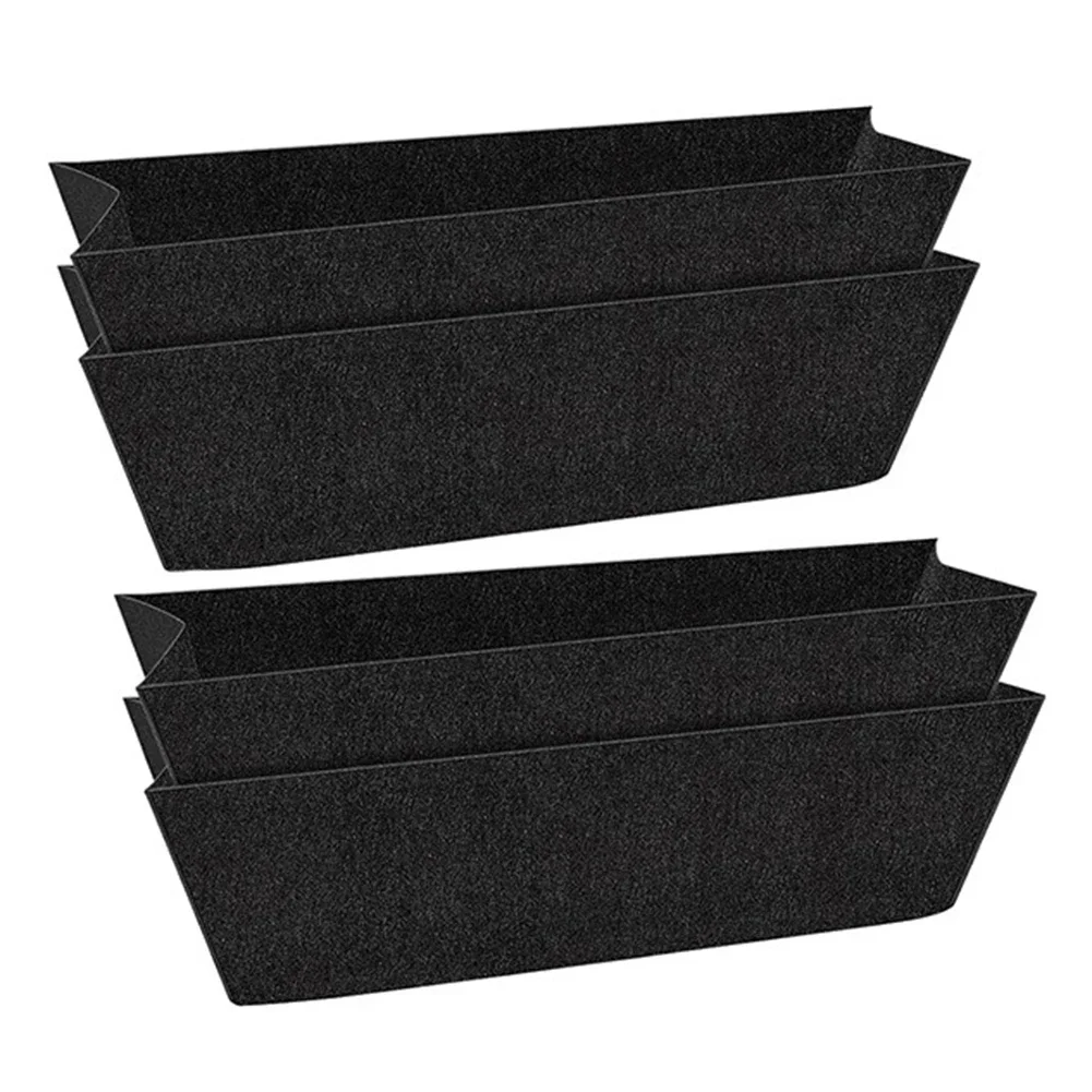 Multi Season Usage 4pcs Felt Replacement Coconut Liner for Garden Wall Hanging Planters Cost Effective Solution