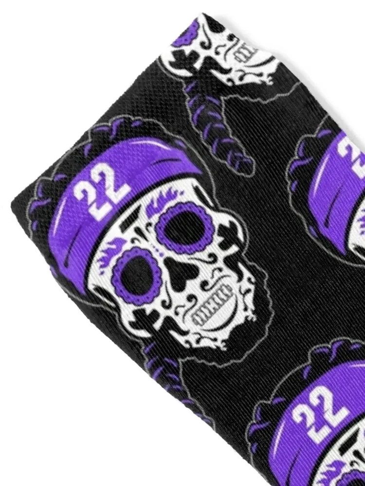 Derrick Sugar Skull Socks professional running loose FASHION Stockings Women Socks Men's