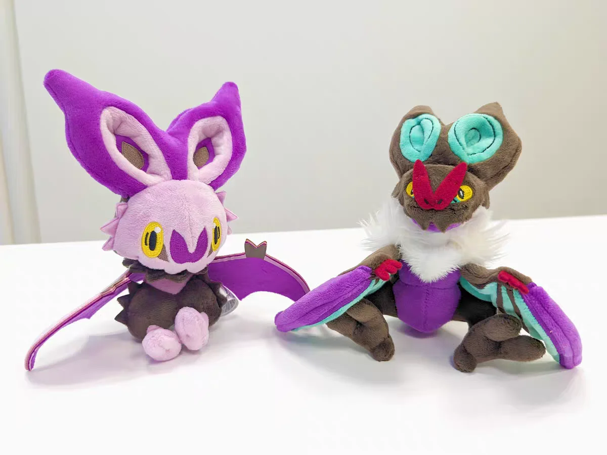 

Japanese Pokemon Fit Series Flying Type ンバットNoibat オンバーン Noivern Plush Toy Children Birthday Christmas Gift