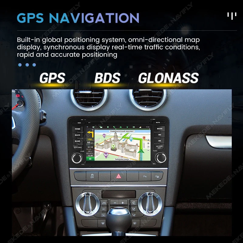 Wireless CarPlay Android Auto Car Radio For Audi A3 8P 2003-2013 Multimedia Video Stereo GPS Navigation Head Unit Autoradio