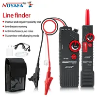 NOYAFA NF-820 Underground Cable Locator Wire Tracker Network Tester High & Low Voltage Cable Wire Locator with Alligator Clip