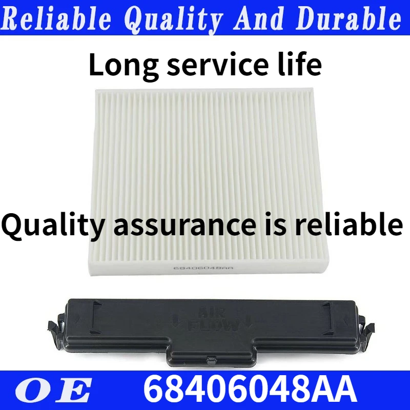 

High quality Cabin Air Filter & Door Upgrade Kit Package fit For Dodge Ram 1500 2500 3500 68406048AA 68318365AA Car Accessories