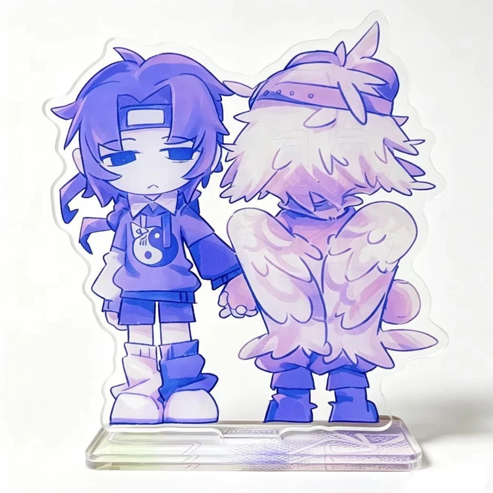 Game UU Parrot Wifies Odysseyduo Cosplay Standing Plate Acrylic Two-sided Stand Desktop Decoration Accessories Prop