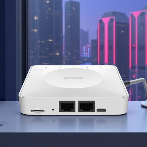 4G LTE Router WiFi 6 SIM Card Modem Support 32 Device Connections Mobile Wireless Router Typc-C Interface for Asia Africa Europe