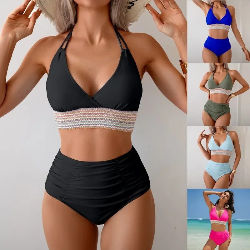 2025 New Model Sexy One-piece Swimwear for Ladies Bikini High Support Buttery Soft Fabric Quick-Dry Fabric  UPF 50+  Swimsuit