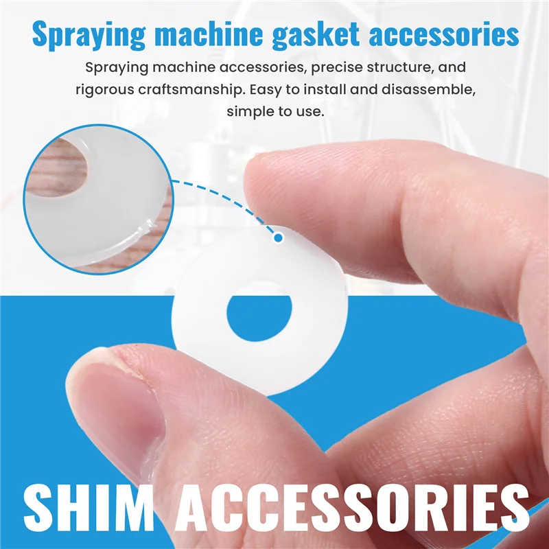 ABRB-20Pcs Machine de pulvérisation sans air outil joint de tige d'allongement joint de tige de pulvérisation accessoires de Machine de pulvérisation sans air