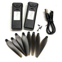 Original S2S MAX RC Drone Battery Parts 3.7V 2000mah Lipo Propellers Blade Accessories LSRC LS-S2S USB Charger