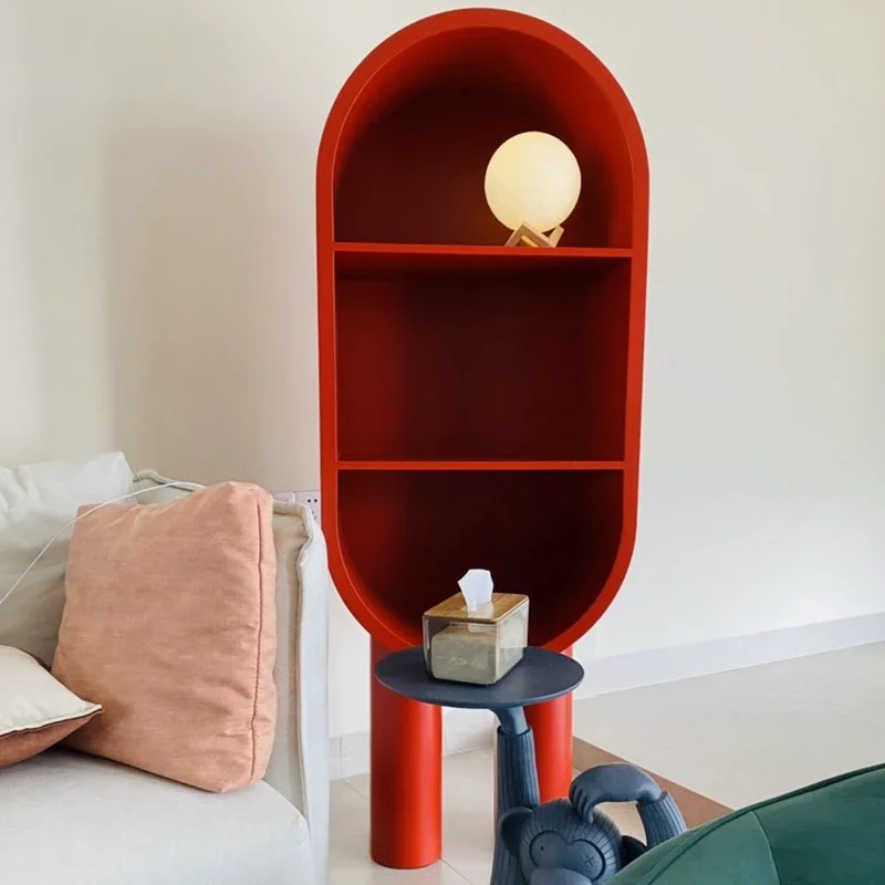 Storage Display Cabinet Bookcase Bookshelf Partition Storage Rack Living Room Creative Multi-Layer Storage Cabinet