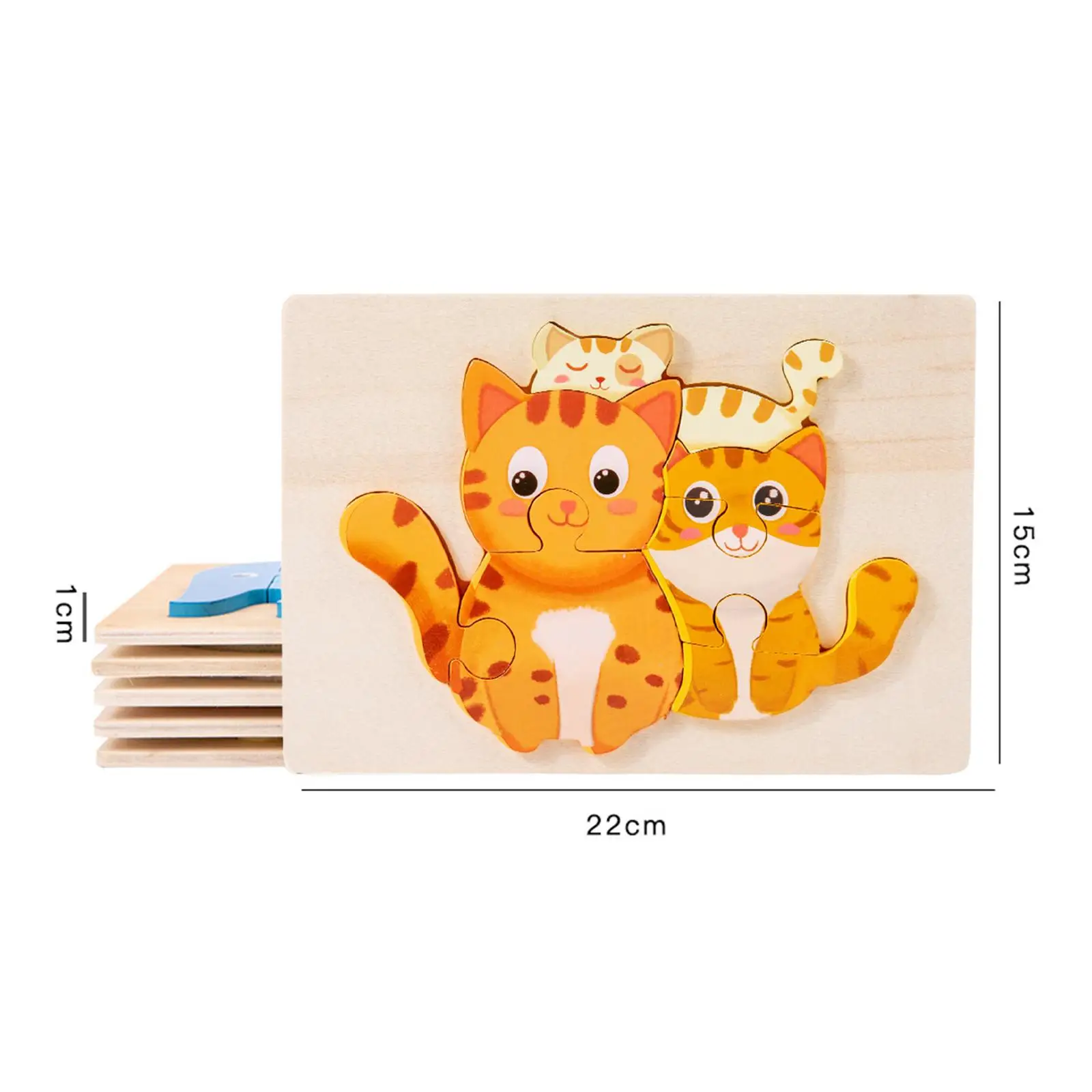 Animal Puzzles Educational Learning Toy for Children Preschool Girls