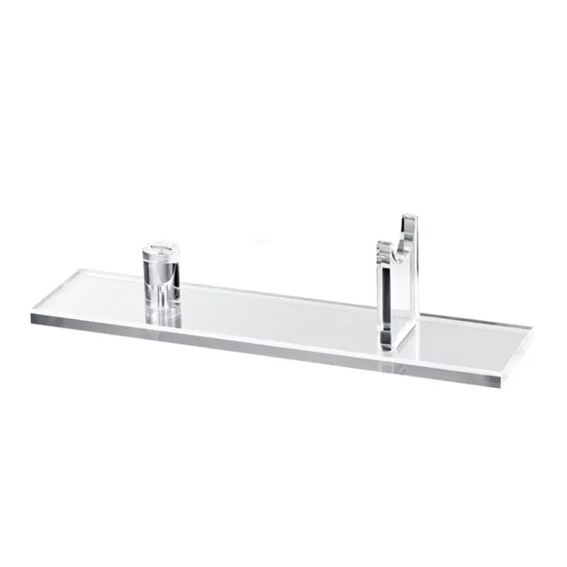 AS63-1Pcs Knife Display Stand Knife Fixed Display Stand Acrylic Knife Case Single Knife Holder For Home Decor (Clear Base)