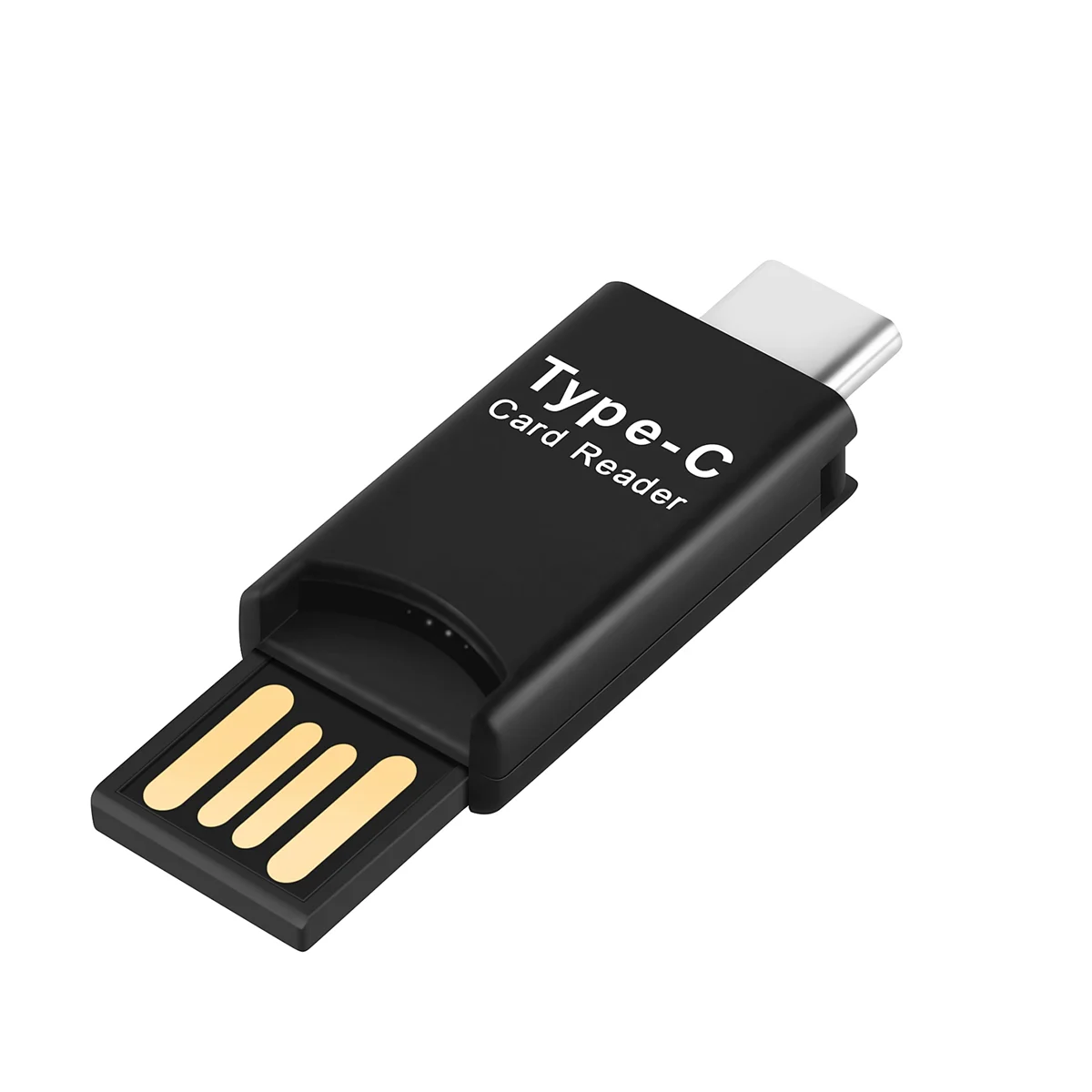 【CHYY HOT】محول قارئ بطاقات USB 3.1 من النوع C إلى Micro-SD TF للهاتف المحمول للكمبيوتر الشخصي