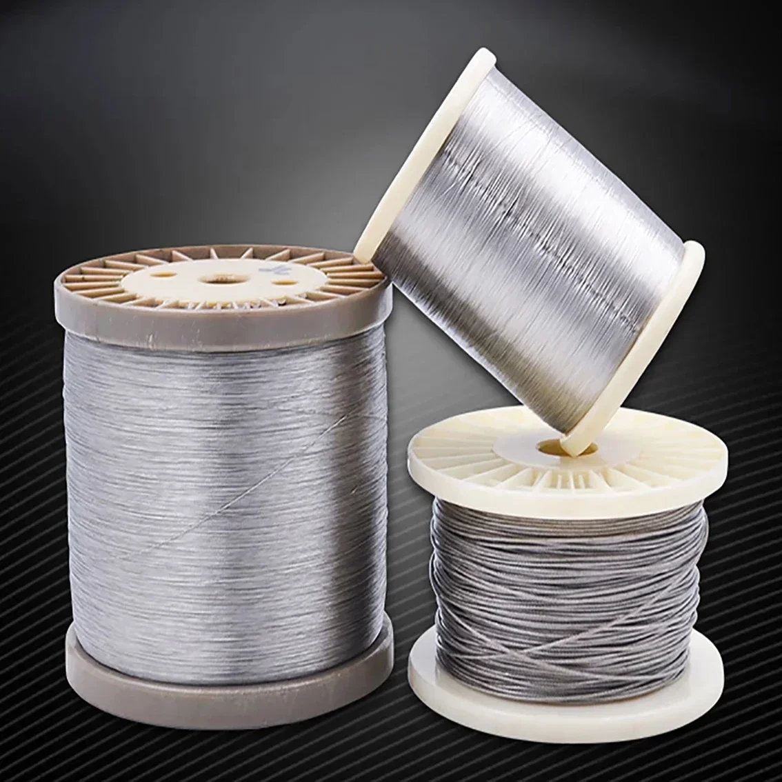 1M/10M Multi Size0.3-20mm 304 Stainless Steel Wire Rope Rustproof 1x7/7x7/7x19 Heavy Duty Clothes Line Garden Camping Deck Cable