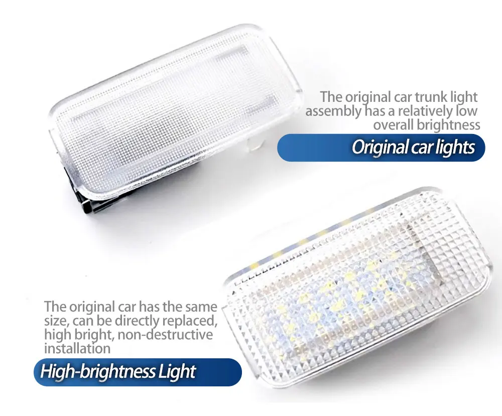 1PCS Auto LED Signal Licht Hinten Stamm Lampe Gepäck Fach Glühbirne Weiß Für Toyota Camry 2018 2019 2020 2021-2023 2024-up – Detail 27