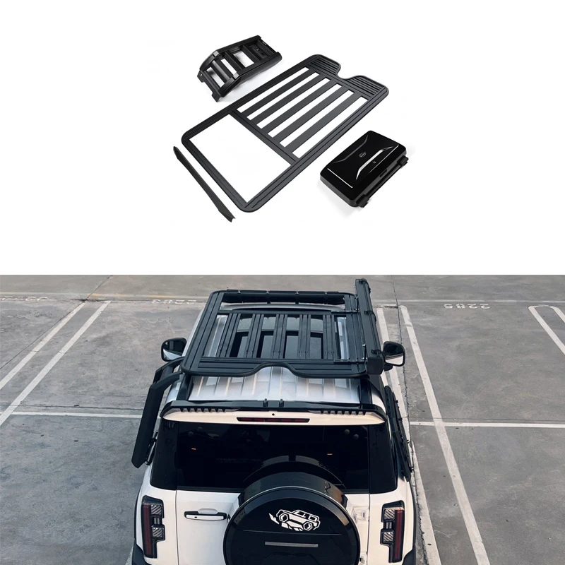 

For Baic Bj30 B30E Dune Car Roof Racks Car Ladder Side Storage Box Off-Road Roof Rack 4X4 For Baic Bj30 B30E Dune Accessories