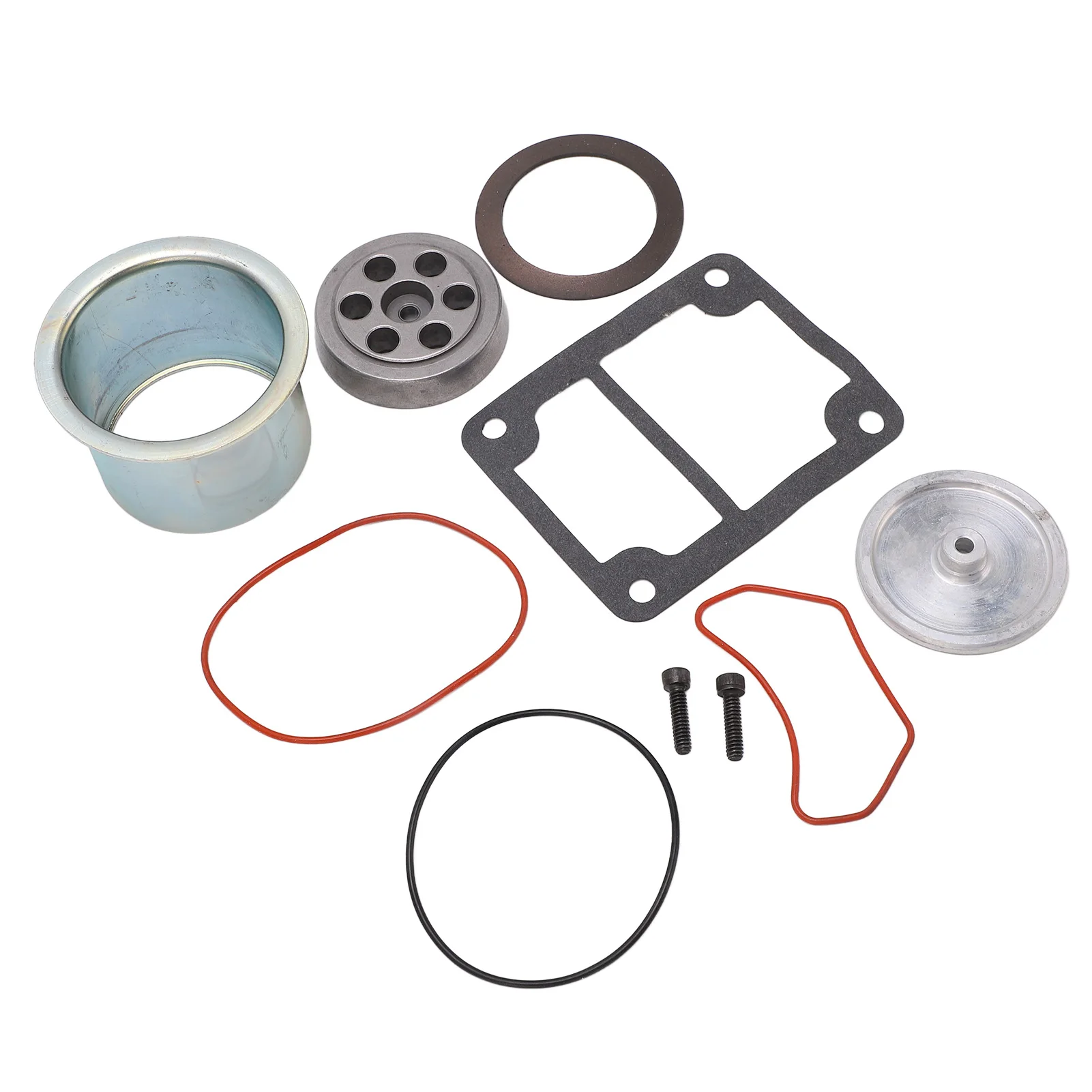 Air Compressor Cylinder Comp Ring Kit Metal Alloy Strong Sealing Air Compressor Cylinder Rebuid Kit Easy To Install for Repair