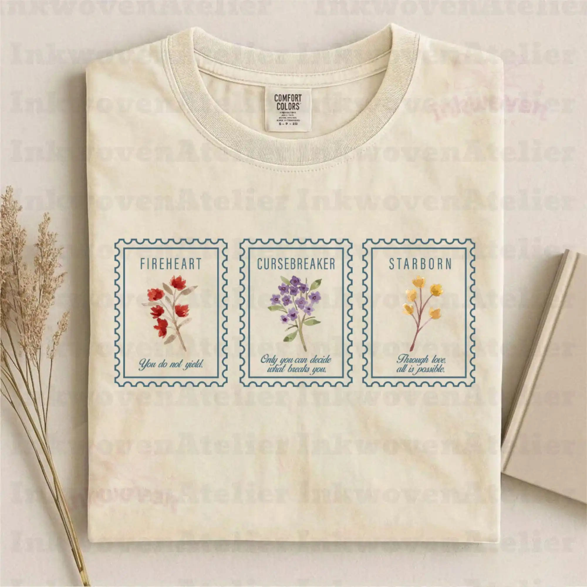 Sarah J Maas Fireheart Cursebreaker Starborn Throne of Glass Crescent City ACOTAR Aelin Feyre Bryce Bookish Shirt Bookish Tee