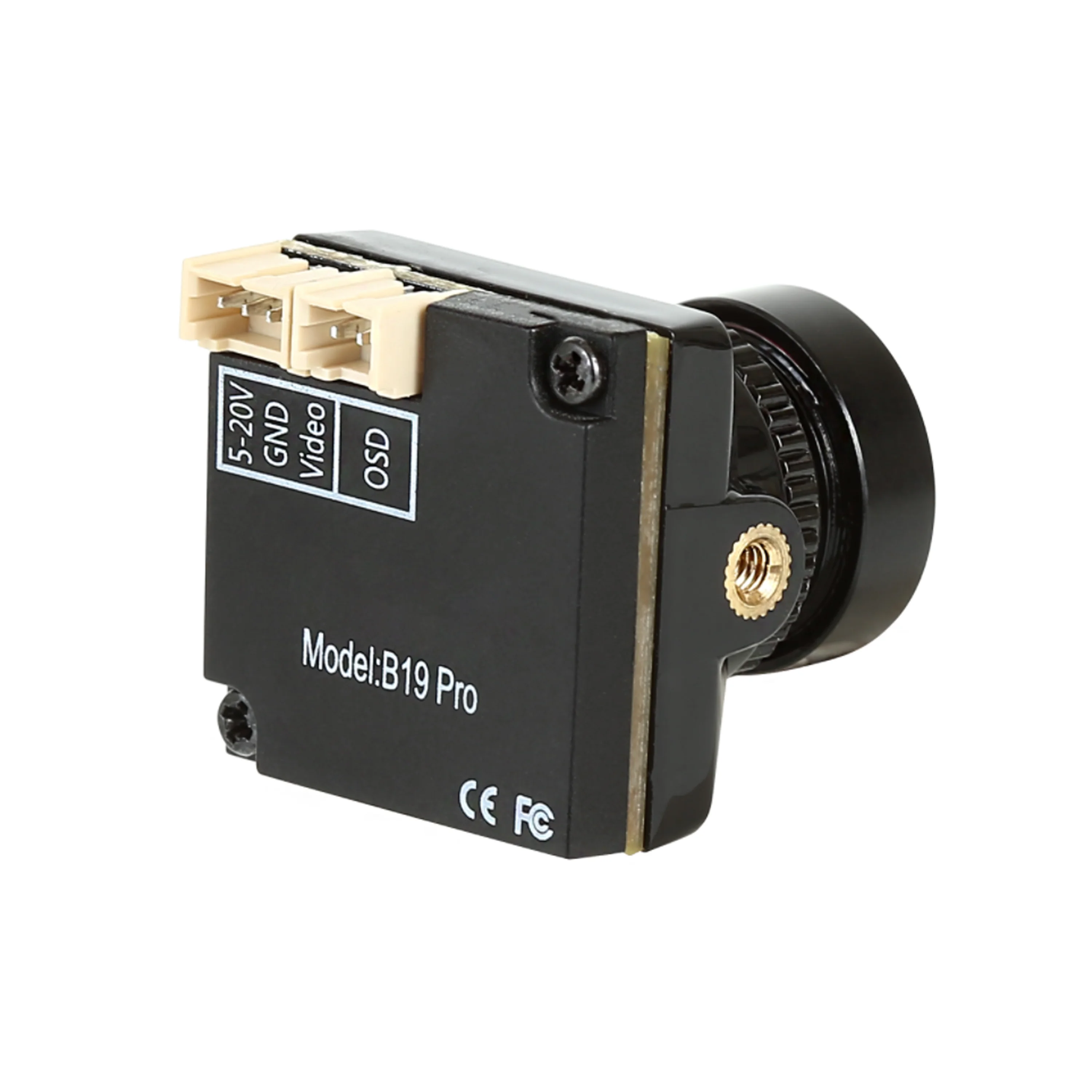 NEEBRC B19 Pro FPV Night Vision Camera 1500TVL 135° FOV 5-20V 16:9 0.00001Lux Sensor for RC Racing Drone Quadcopter DIY Toy Part