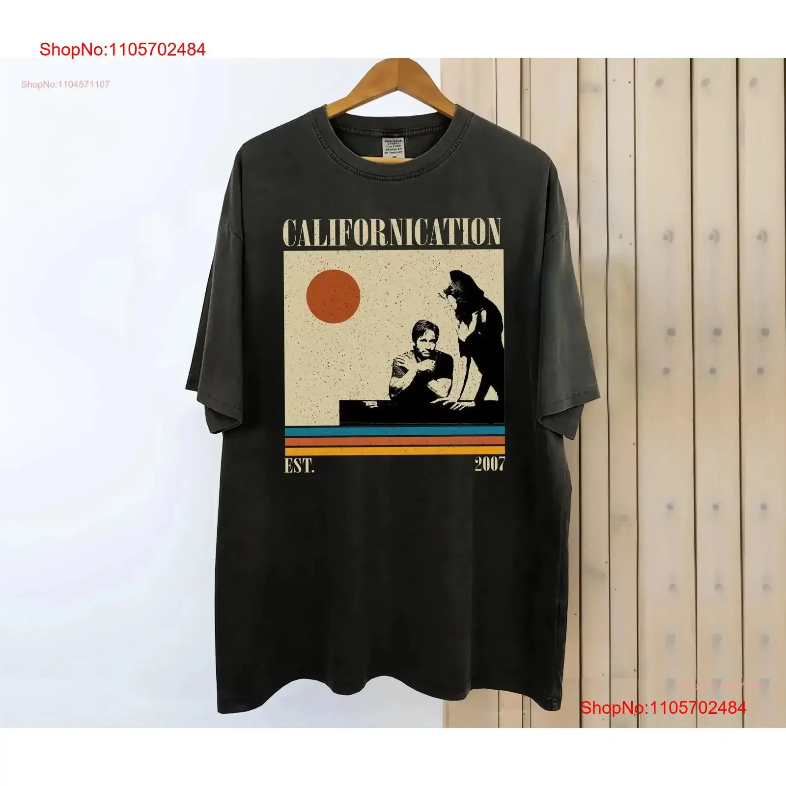 Californication Movie T Shirt Vintage Retro Classic s for him vintage Washed designer clothes Comfortable graphic Unisex