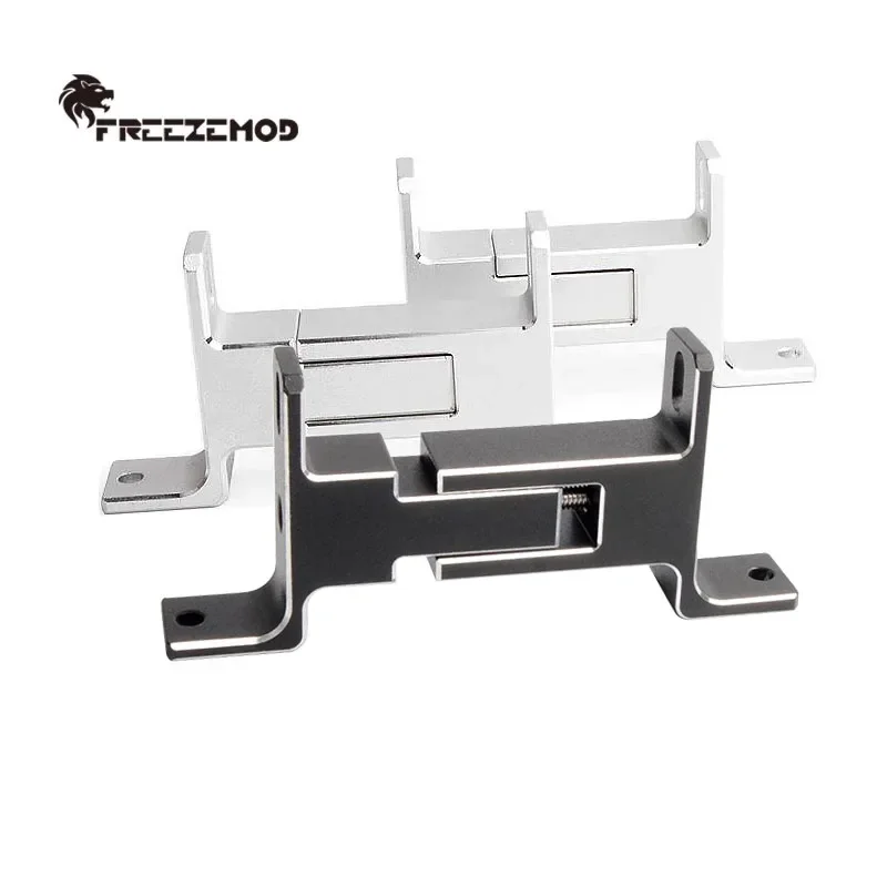 FREEZEMOD External Cooler Bracket Water Cooling Radiator Holder Stand Rack CNC Processing