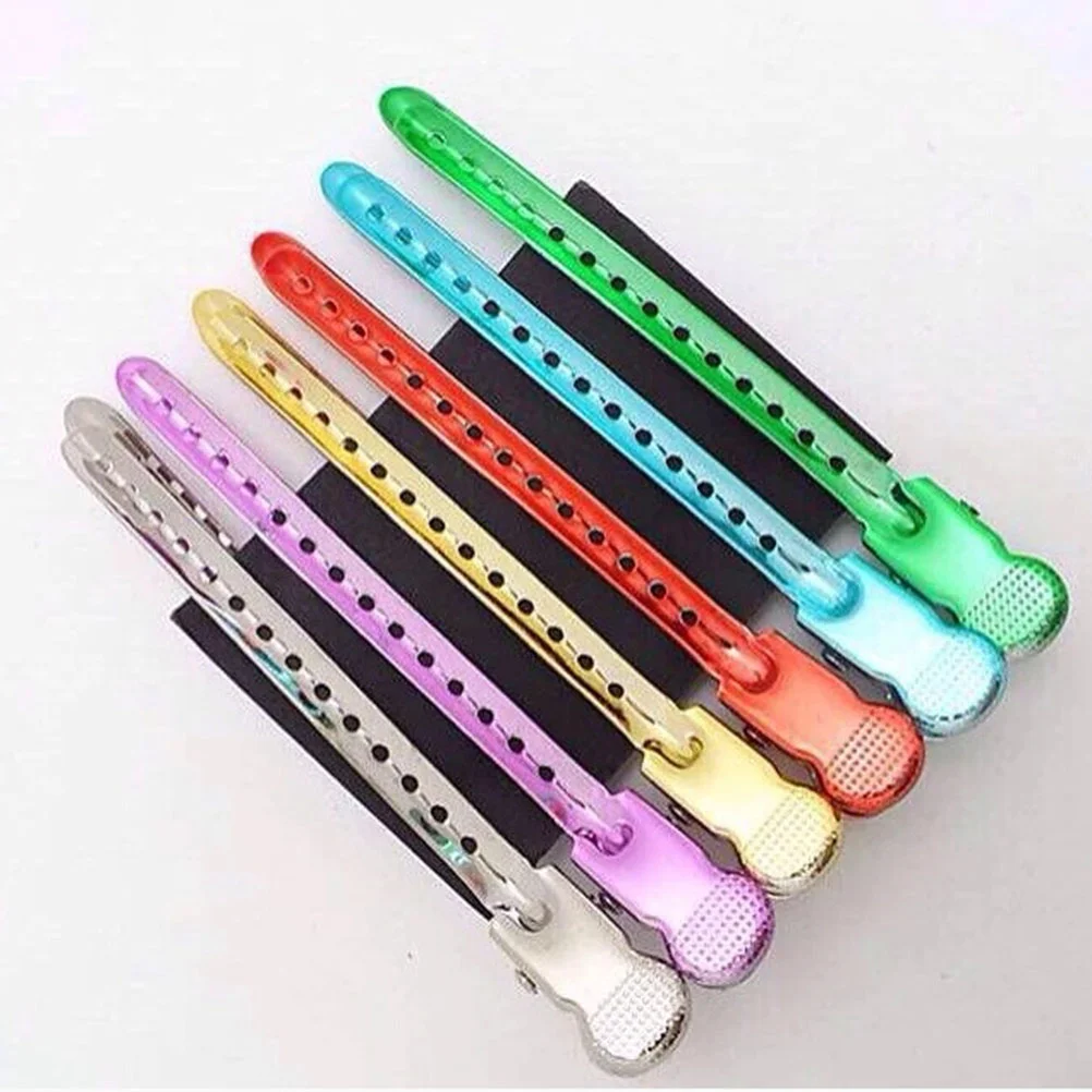 

12 Pcs Metal Hairpin Pins Clamp Slides Girl Accessories Hairpins Barrette Clips Claw