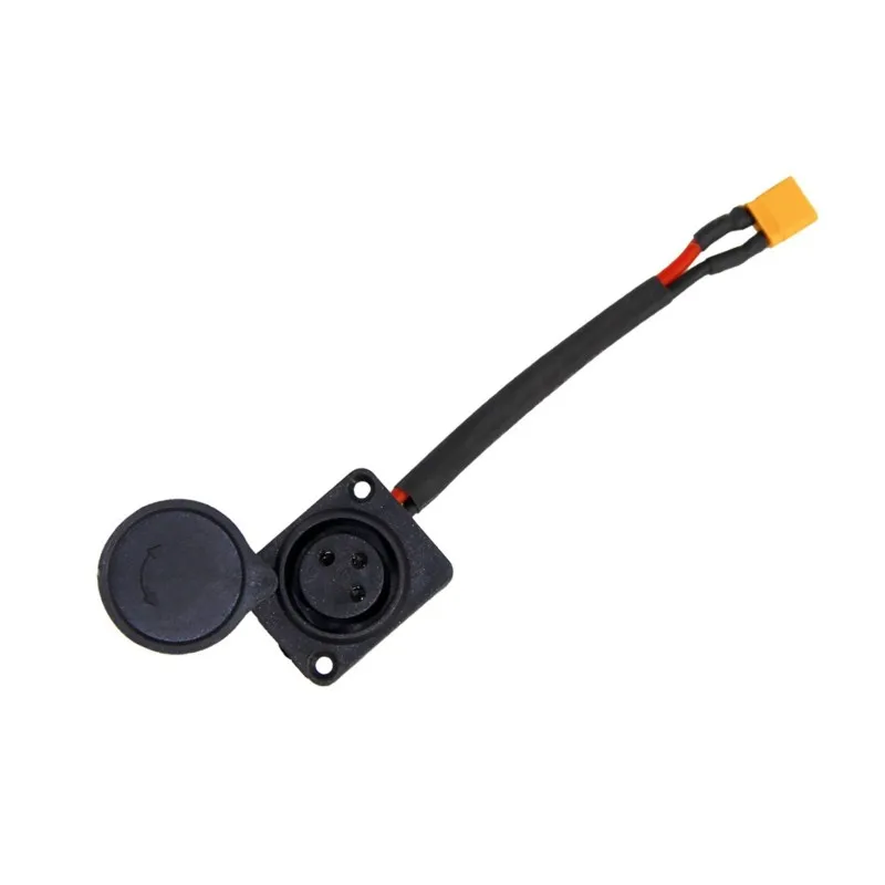A31T Scooter Charging Port XT30 XLR Cannon 3-Pin Power Socket Replacement for INOKIM OXO OX Electric Scooter Parts
