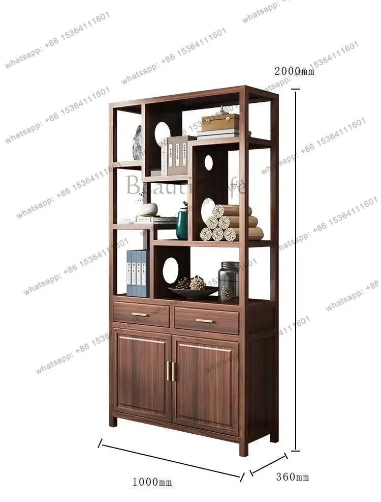 FG   Solid Wood Altar Buddha Cabinet Set Guanyin Altar Living Room Shrine