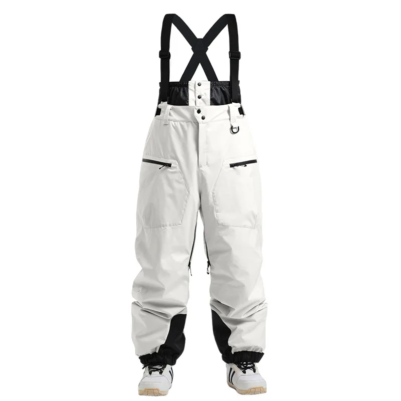 Winddichte en waterdichte skibroek voor mannen, mannelijke snowboardbroek, outdoor sportkleding, superwarme bergrijkleding