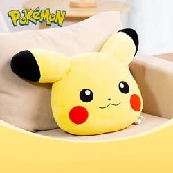 Original Cute Pikachu Throw Pillow Hug Plush Toy Back Cushion For Chair Lovely Stuffed Anime Plushies Sofa Decorative Pillow