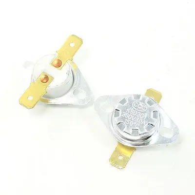 2pcs 150 Celsius Normal Closed KSD301 Model Ceramic Thermostat 10A AC 250V Temperature Switch
