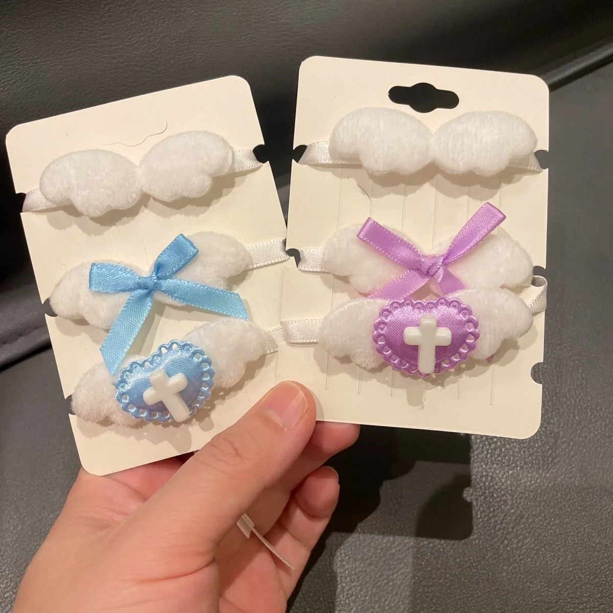 Cute Mini Wings Baby Doll Dress Up Decoration Accessories Angel Small Wings 10cm Cotton Doll Accessories