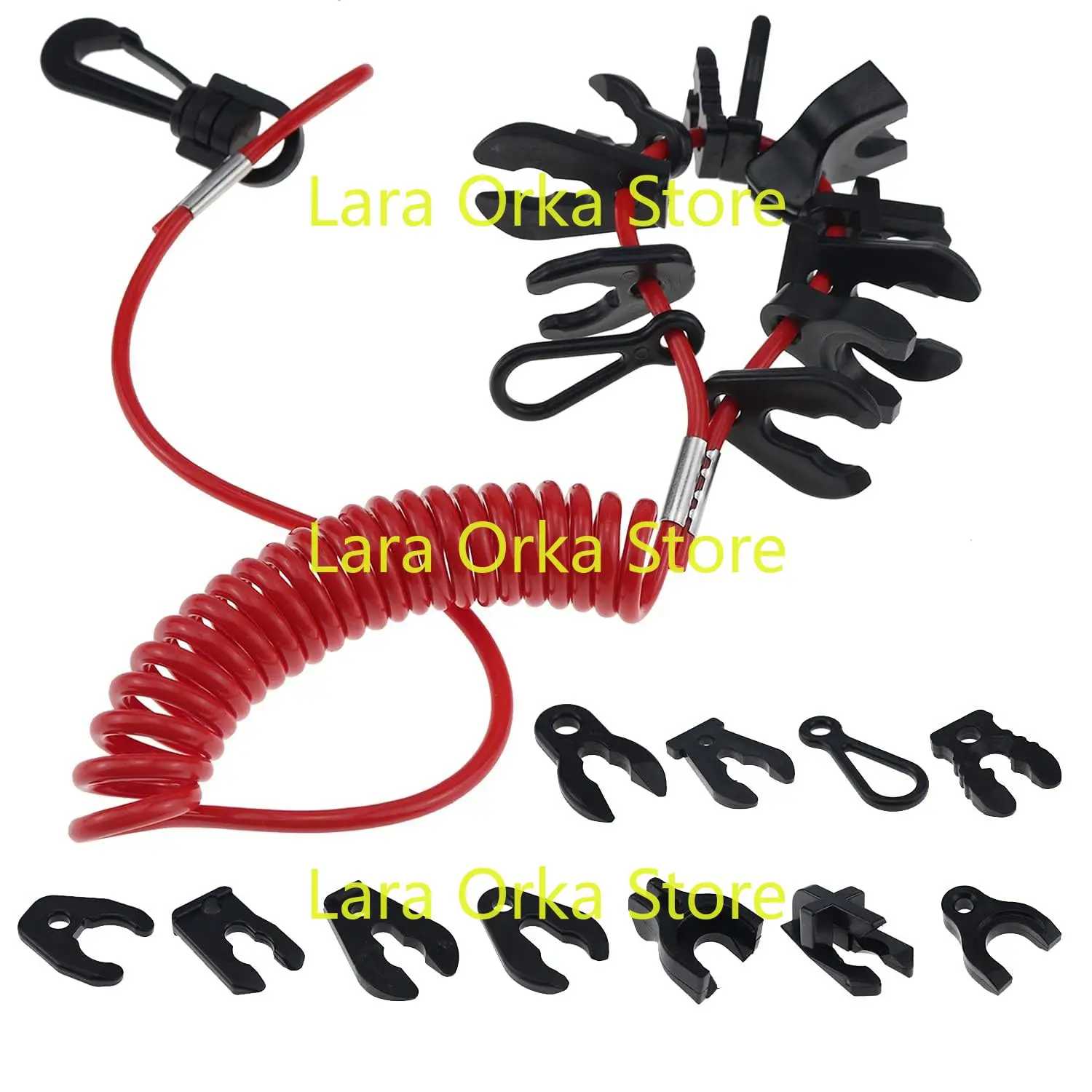 

Универсальный предохранительный выключатель для лодки с 11 клавишами и ремешком, совместимый с Johnson Evinrude Yamaha Honda OMC Mercury