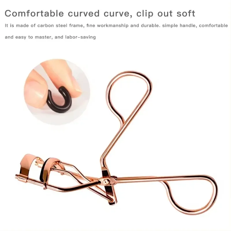 Mini Eyelash Curler Portable Useful Stainless Steel Curling Partial Eyelashes Auxiliary Beauty Tools Natural Eye Lashes Makeup