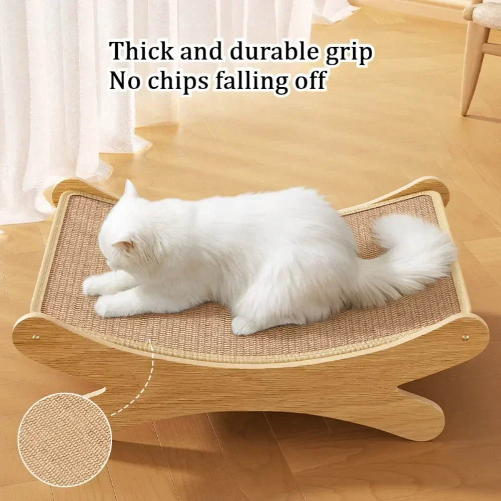 wear-resistant-and-non-shedding-cat-claw-board-toy-lounge-chair-simple-nest-jianma-cat-scratch-board-integrated-cat-nest