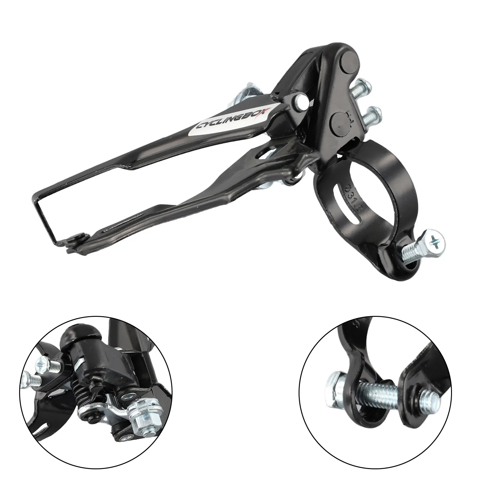 New MTB Bike Front Derailleur Mountain Bicycle Aluminum Alloy Derailleur Transmission Governor Bicycle Spare Parts