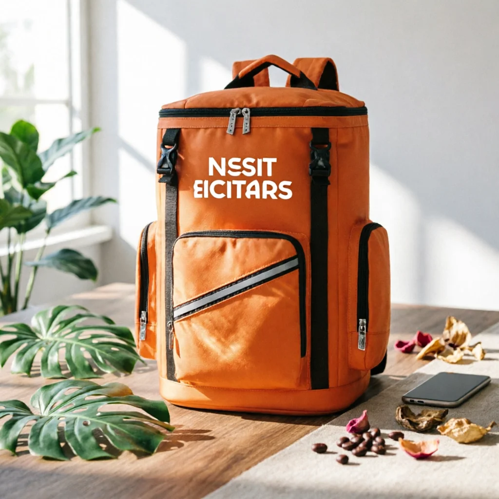 Emergency Backpack Multi-Pocket Emergency Bag Backpack with Reflective Strip Breathable Pack Structured for First Responders