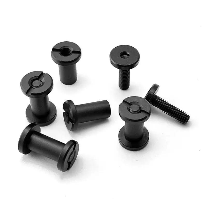 2pcs High Strength Handle Locking Buckle Screws Spindle Rivets Stainless Steel Outdoor Tool Replacement Kit
