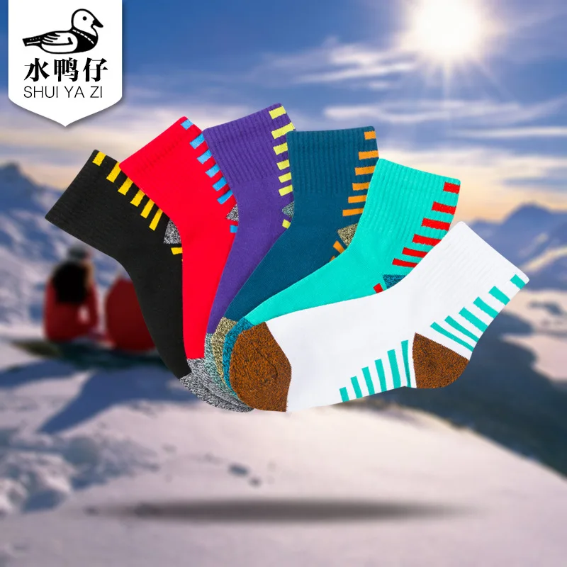 

Махровые носки, мужские носки, теплые осенне-зимние велосипедные уличные мужские полотенца, повседневные специальные велосипедные носки