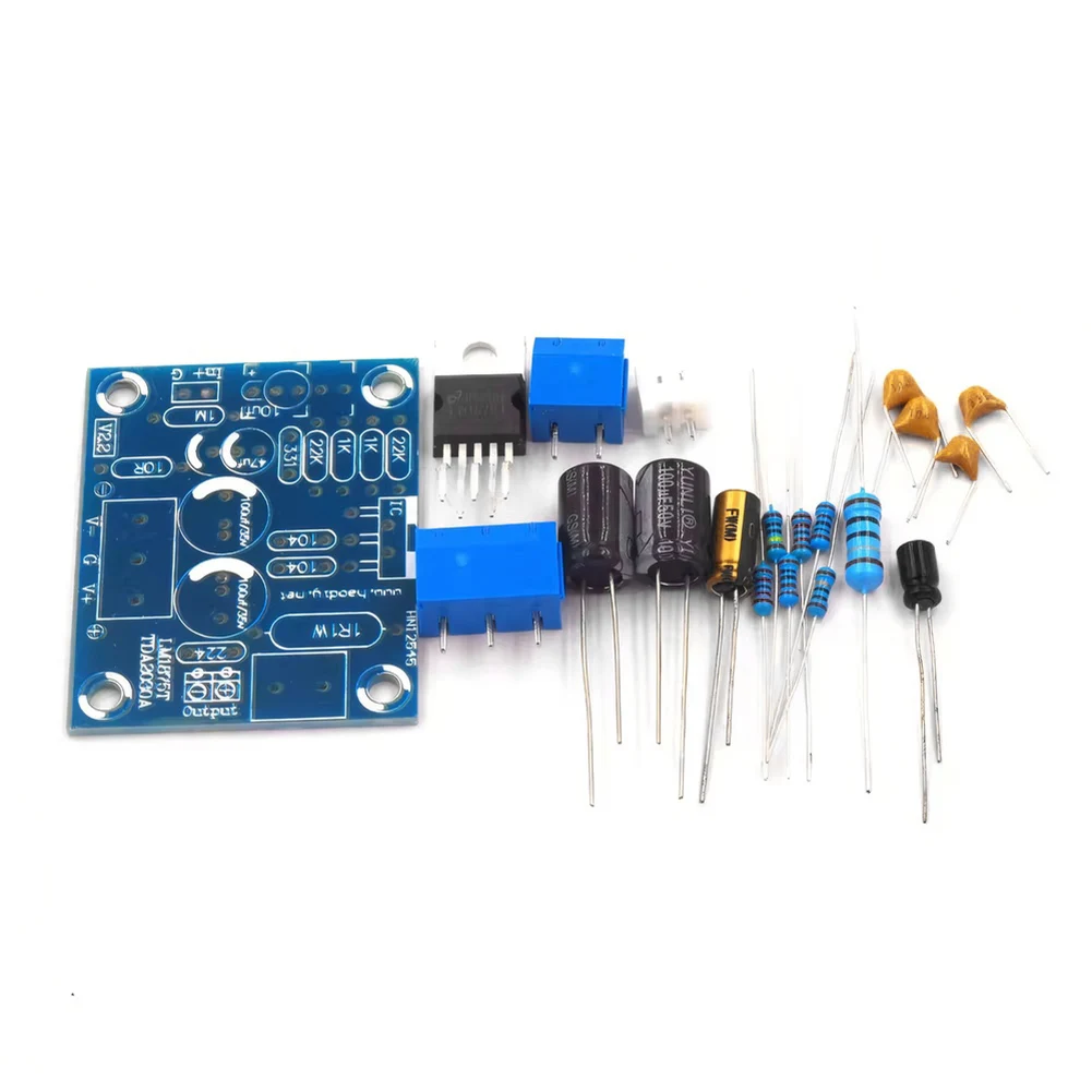 LM1875T 20W Mono Channel Stereo Audio Amplifier Board Module Speaker Power Amplifier PCB Power Amp Board Production DIY Kit