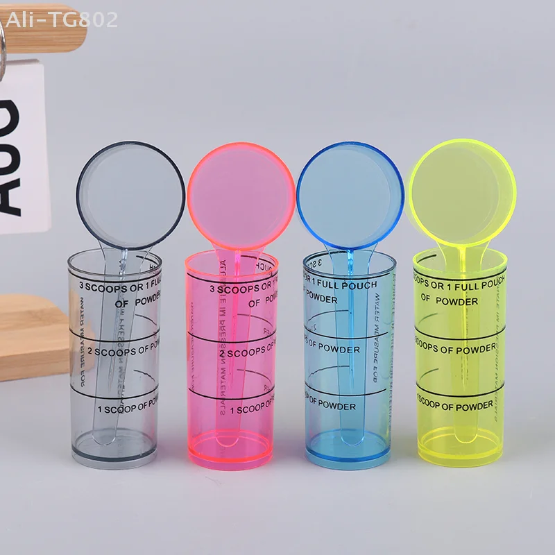 Plastic Dental Alginate Spoon Measuring Scoop For Liquid Dental Lab Oral Impression Material Mixing Cup Powder Surveying Tools