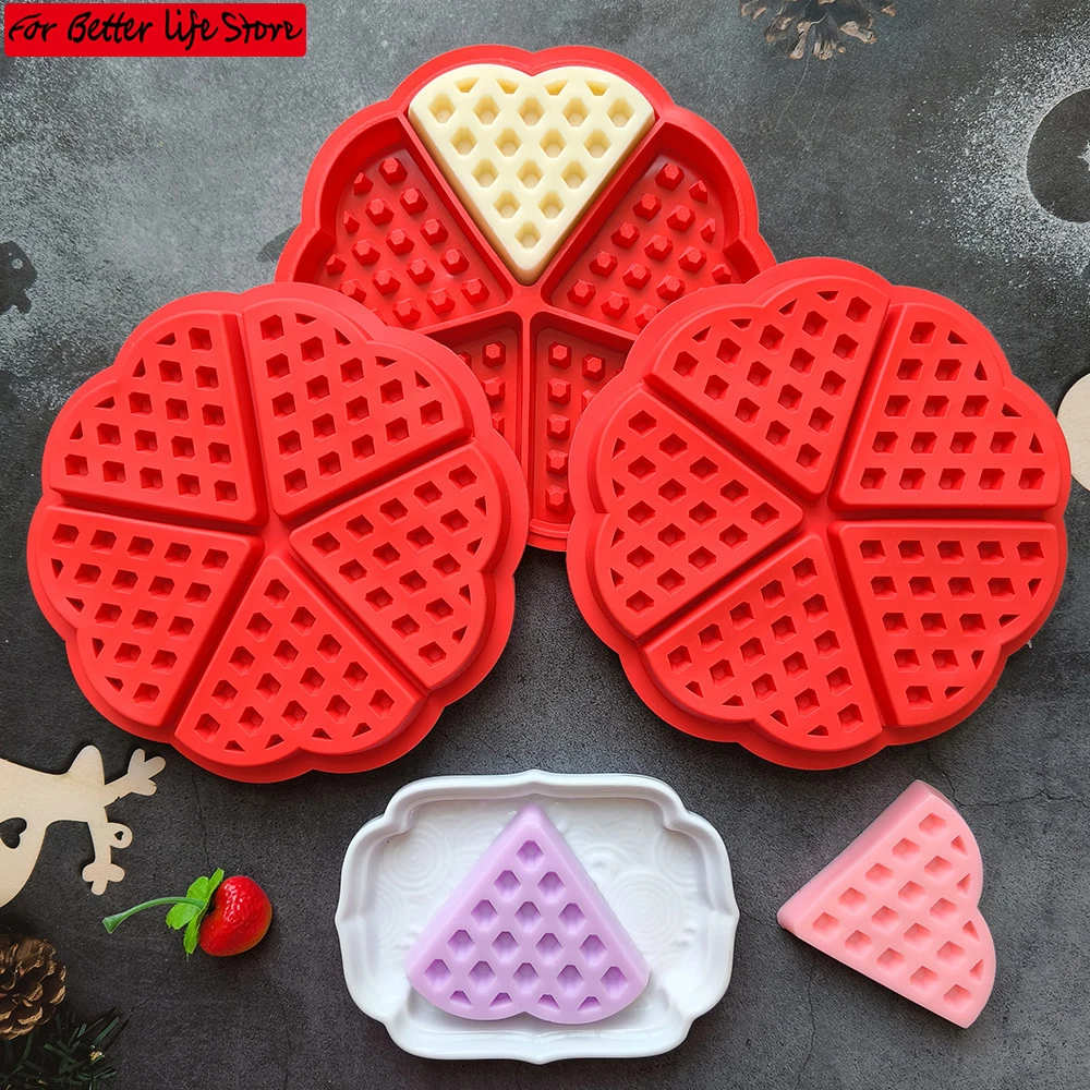 

Waffle Mold Silicone doughnut Mould Kitchen Baking Molds Chocolate Bread Mold Non-stick Muffin Mould Cooking Tool Bakeware