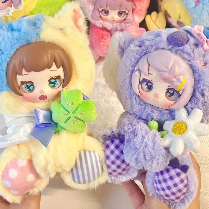 Nyzaii Garden That Falls Asleep Blind Box Toys Mystery Surprise Box Kawaii Anime Bag Figure Plush Pendent Doll Decor Xmas Gifts