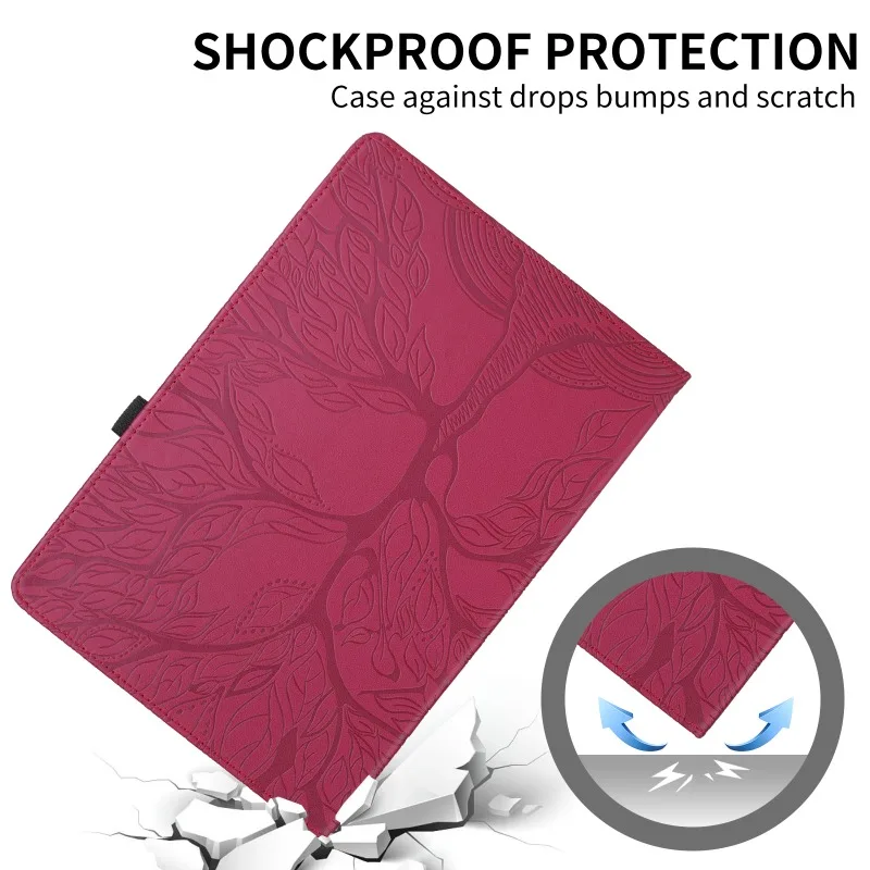 Para Funda Xiaomi Redmi Pad SE (2024) 8,7 "Funda protectora de cuero PU para Redmi Pad SE 4G 8,7 pulgadas 360 Funda con soporte giratorio