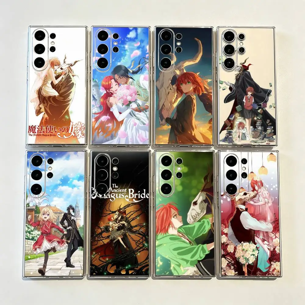 Valvrave the Liberator Anti-Fall Transparent Printed Phone Case for Samsung Galaxy S26/S25/24/23/22/30/21/10/9,Ultra,Plus