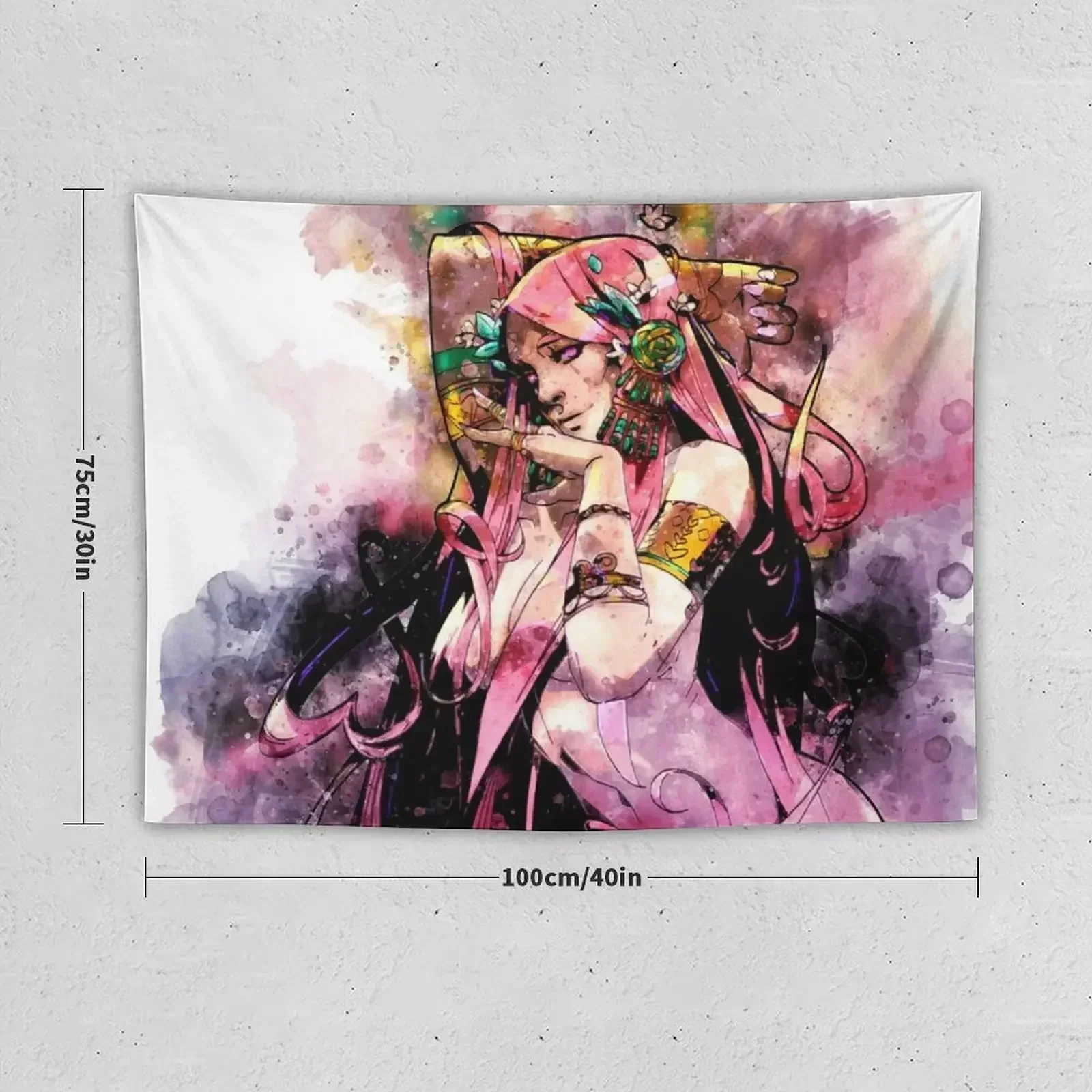 Aphrodite - Hades (Watercolor) Tapestry Home Decoration Accessories Decoration For Rooms Home Decorations Aesthetic Tapestry