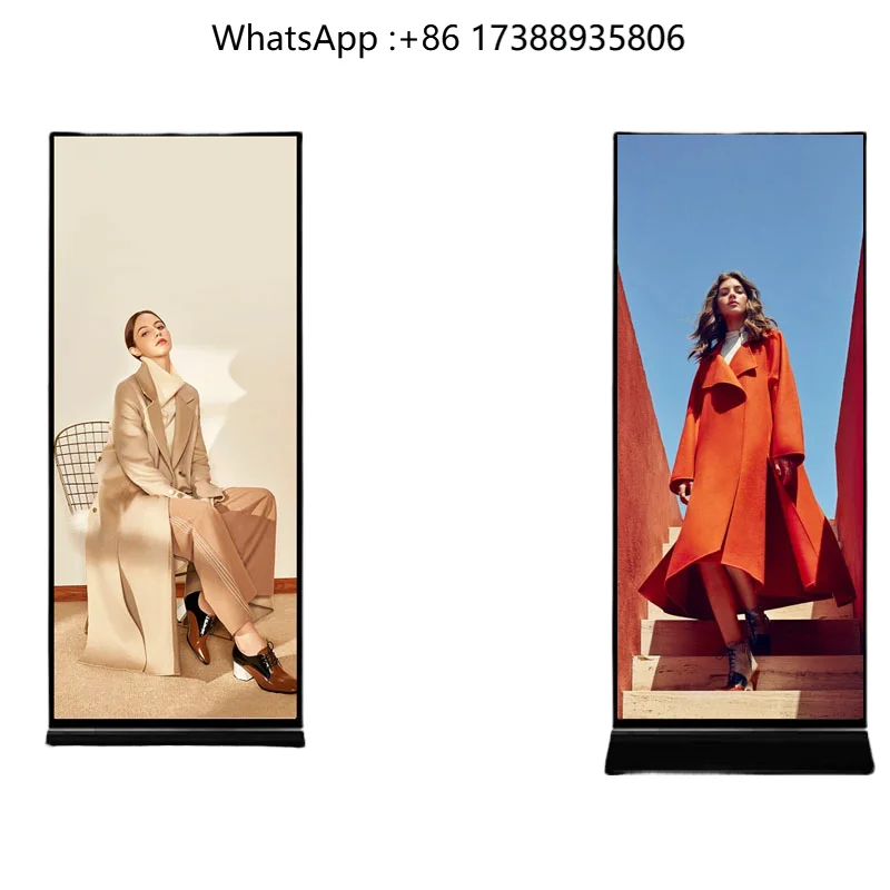 65 Inch Remote Content Management Digital Signage Mall Advertising Display Commercial Smart Screen Media Player