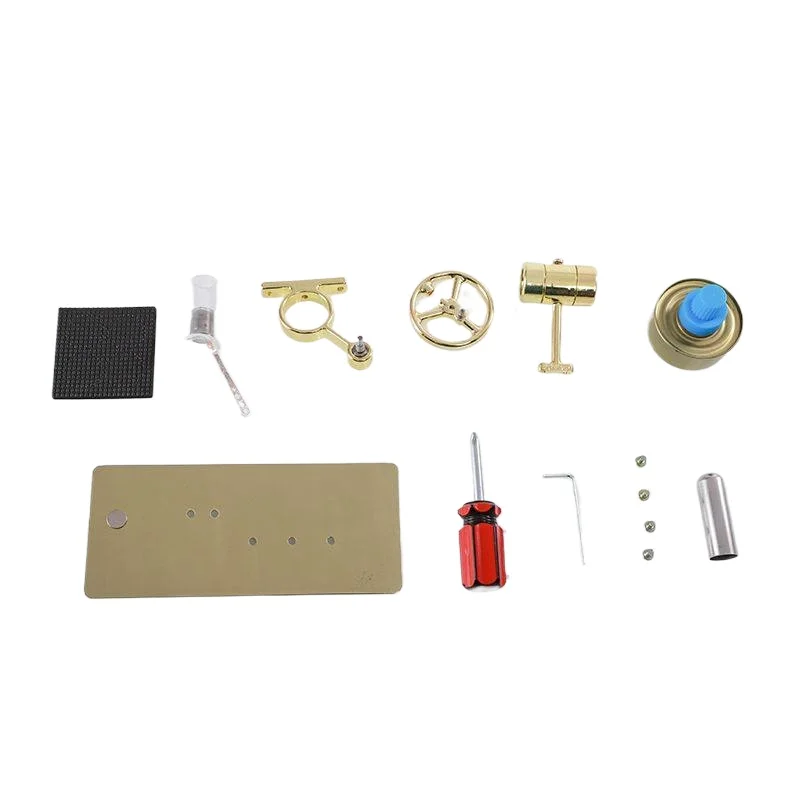 

Миниатюрный набор для сборки модели двигателя Стирлинга: металлический блок цилиндров, для физических экспериментов, учебный одноцилиндровый двигатель Стирлинга