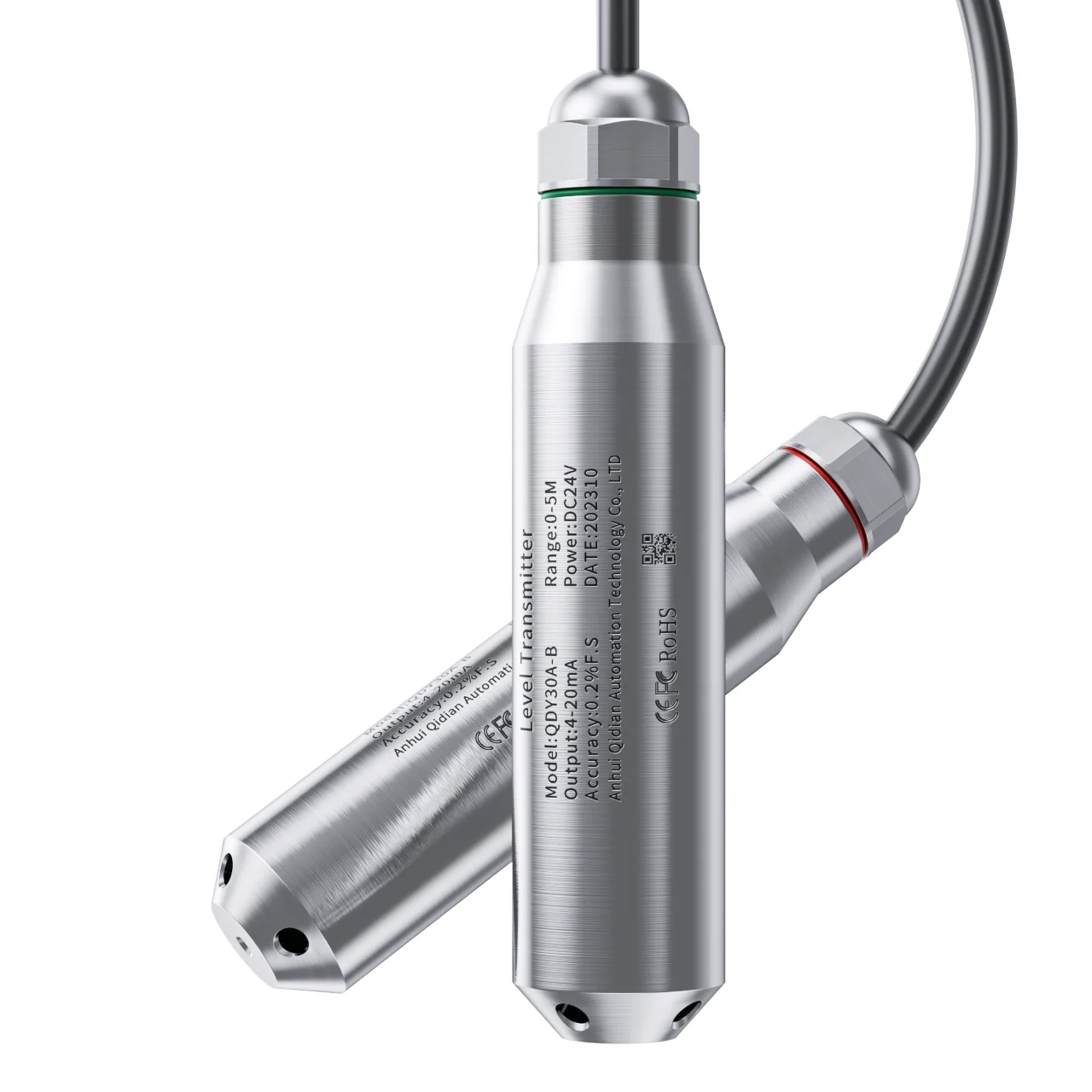 4-20mA 0-10V uscita sensore di livello del liquido trasmettitore serbatoio dell\'acqua pressione sensore di livello idrostatico convertitore gamma 2m