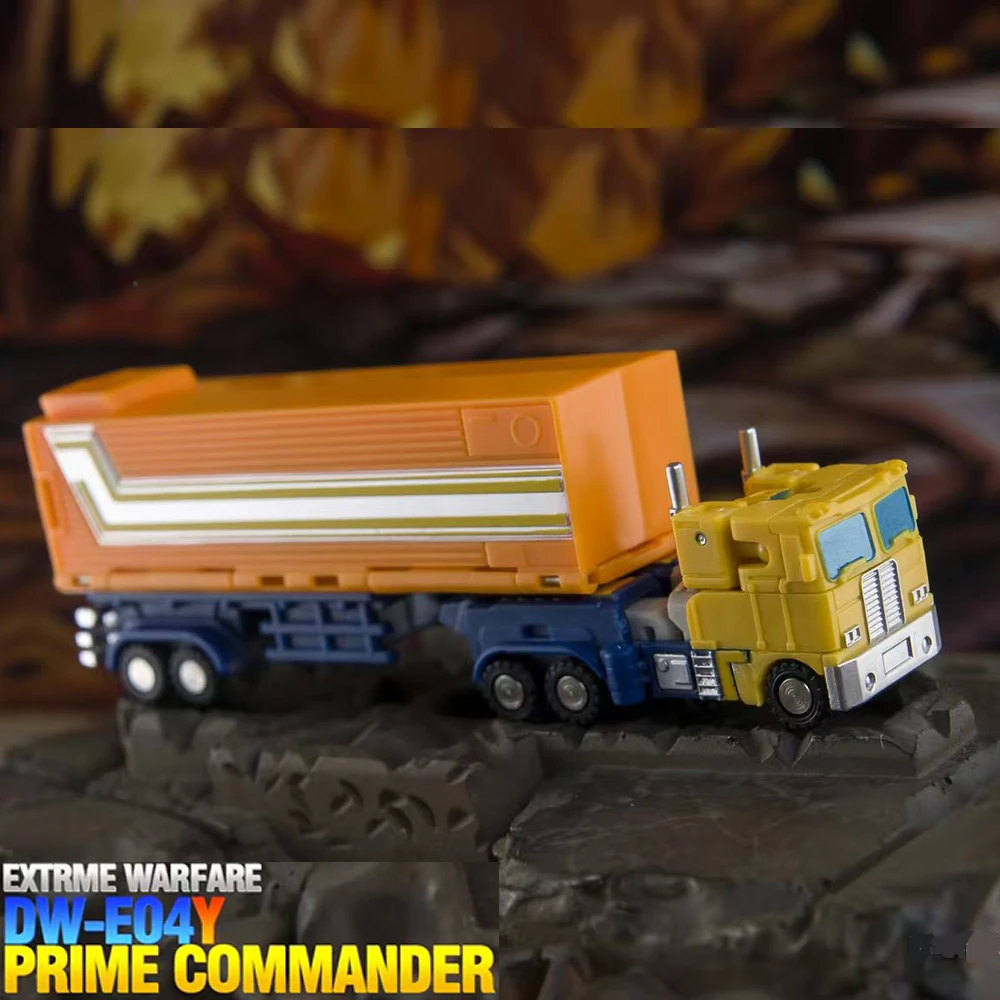 ของเล่นแปลงร่างขนาดเล็กของดร.วู: นักรบขั้นสูง DWE04Y ยีลโลว์ โอพ ไพรม์ คอมมานเดอร์
