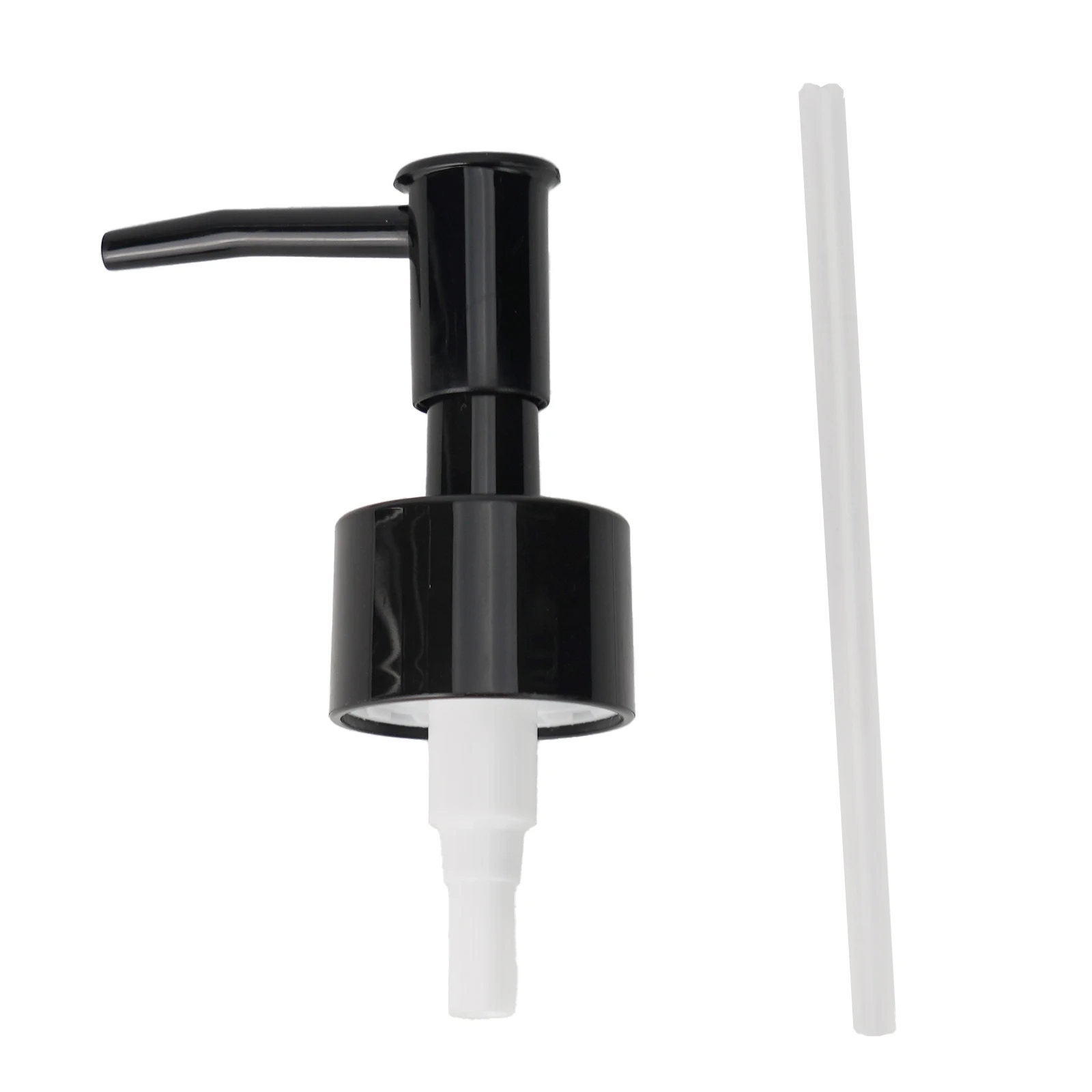 28 Teeth Lotion Dispenser Head Push Type Bathroom Liquid Soap Dispenser Toilet Hand Replace Lotion Shampoo Pump Tube Length 11cm